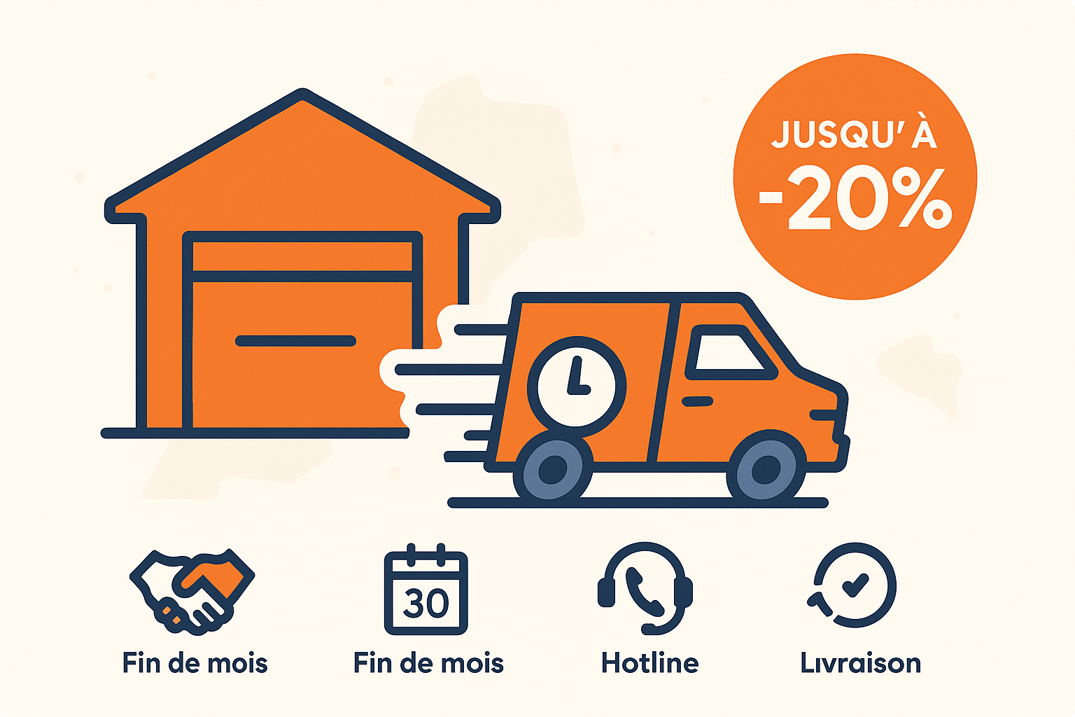 Partenariat garagistes OtoParts : remises PRO jusqu'à 20 %, paiement fin de mois, livraison atelier