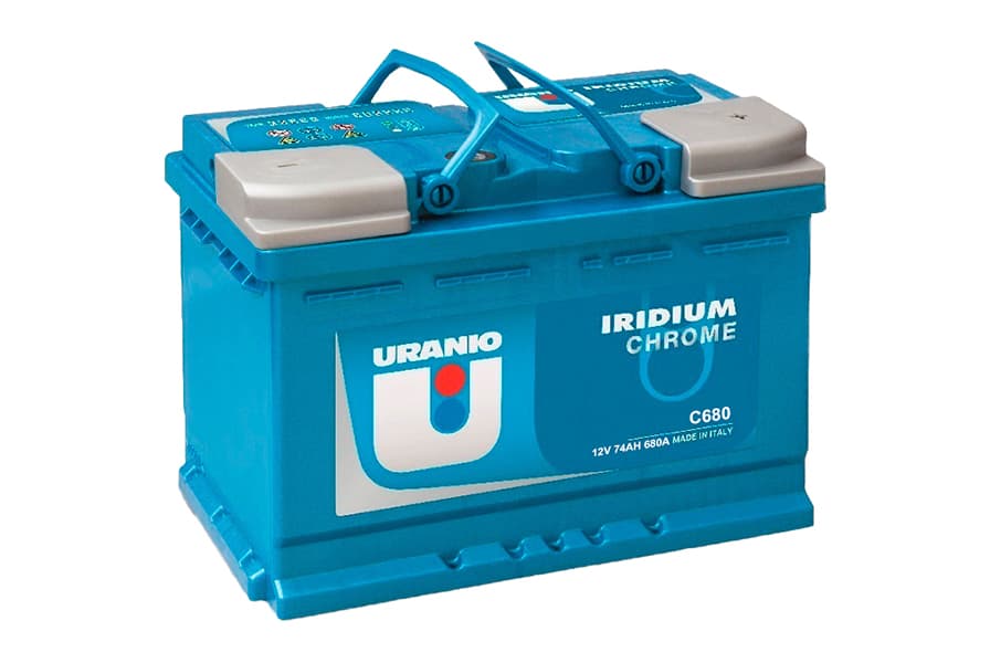 Batterie URANIO C680 12V 74Ah 680A