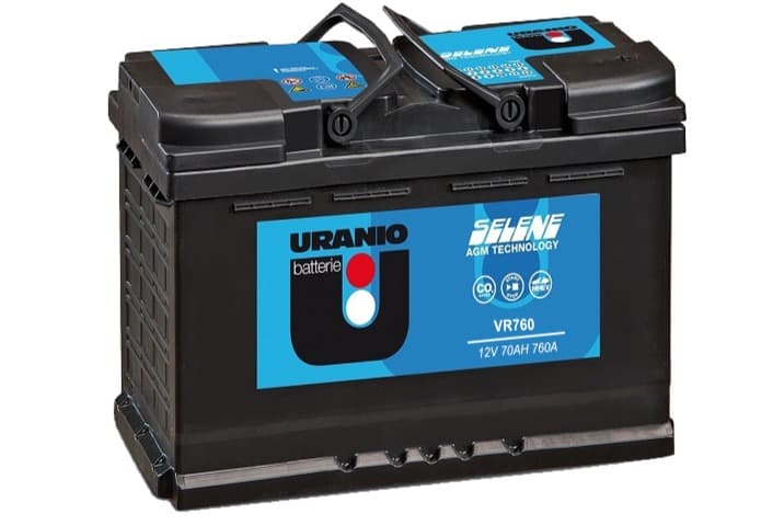 Batterie URANIO VR760 12V 70Ah 760A