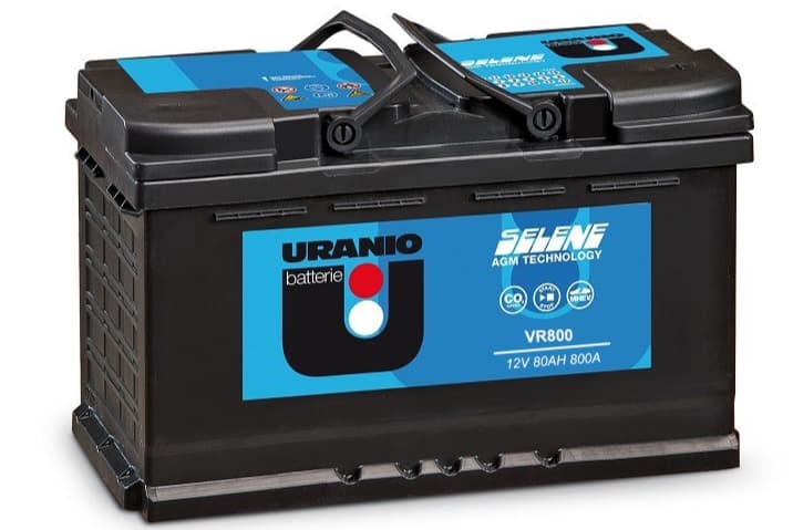 Batterie URANIO VR800 12V 80Ah 800A