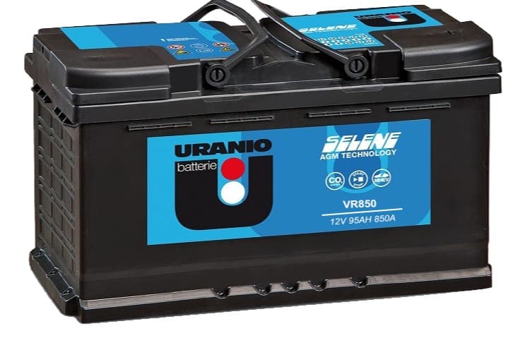 Batterie URANIO VR850 12V 95Ah 850A