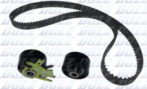 Kit de distribution ford focus i ii c max mondeo 1,8tdci 91d DOLZ SKD123