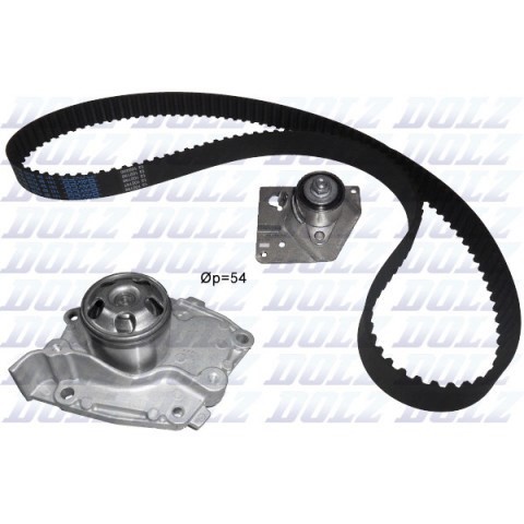 Kit distribution 133 dts laguna megane 1.9dci ct1064k1 DOLZ SKD027