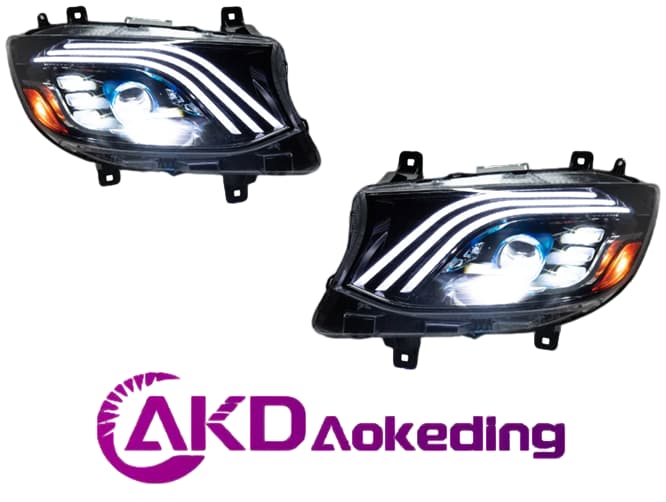 Optique Full LED pour Mercedes-Benz Sprinter W907 2018-2023